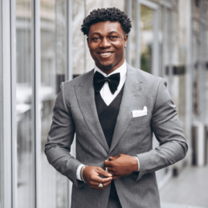 Men's Gray Suit